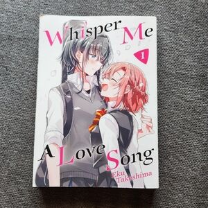 Whisper Me a Love Song 1 by Eku Takeshima (English) Paperback Book Manga
